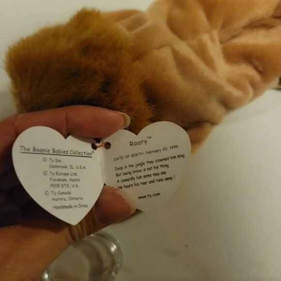Ty Beanie Babies Roary The Lion - Picture 2 of 4